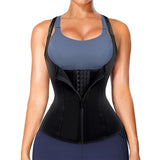 Corset Sport Femme Zippé – Ceinture Amincissante & Gainage Taille