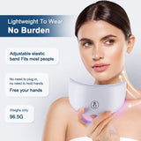 Masque facial anti-âge à LED avec cou 7 couleurs pour lifting et anti‑âge