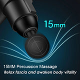 Pistolet de Massage 24V – 12 Têtes, Percussion & Relaxation Musculaire