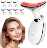 Masseur facial EMS SALORIE microcourant et lumière rouge pour lifting