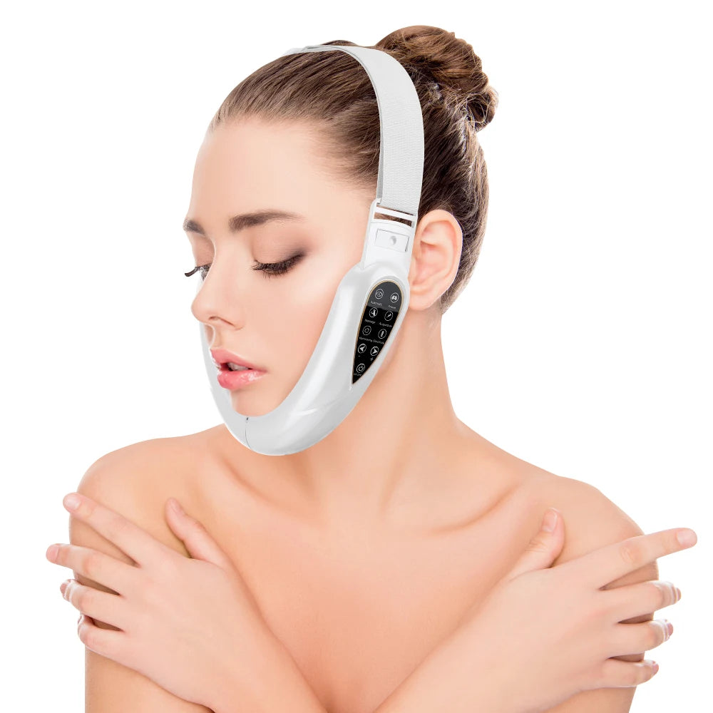 Appareil Massage Visage V-Lift LED – Anti-Rides & Double Menton-LIFTVIS-1