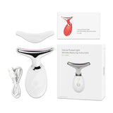 Masseur facial EMS SALORIE microcourant et lumière rouge pour lifting