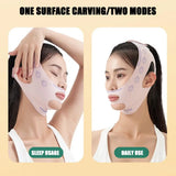 Masque de lifting visage et menton pour affiner les joues et redessiner l’ovale
