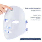 Masque LED sans fil Foreverlily 7 couleurs pour lifting et anti‑âge