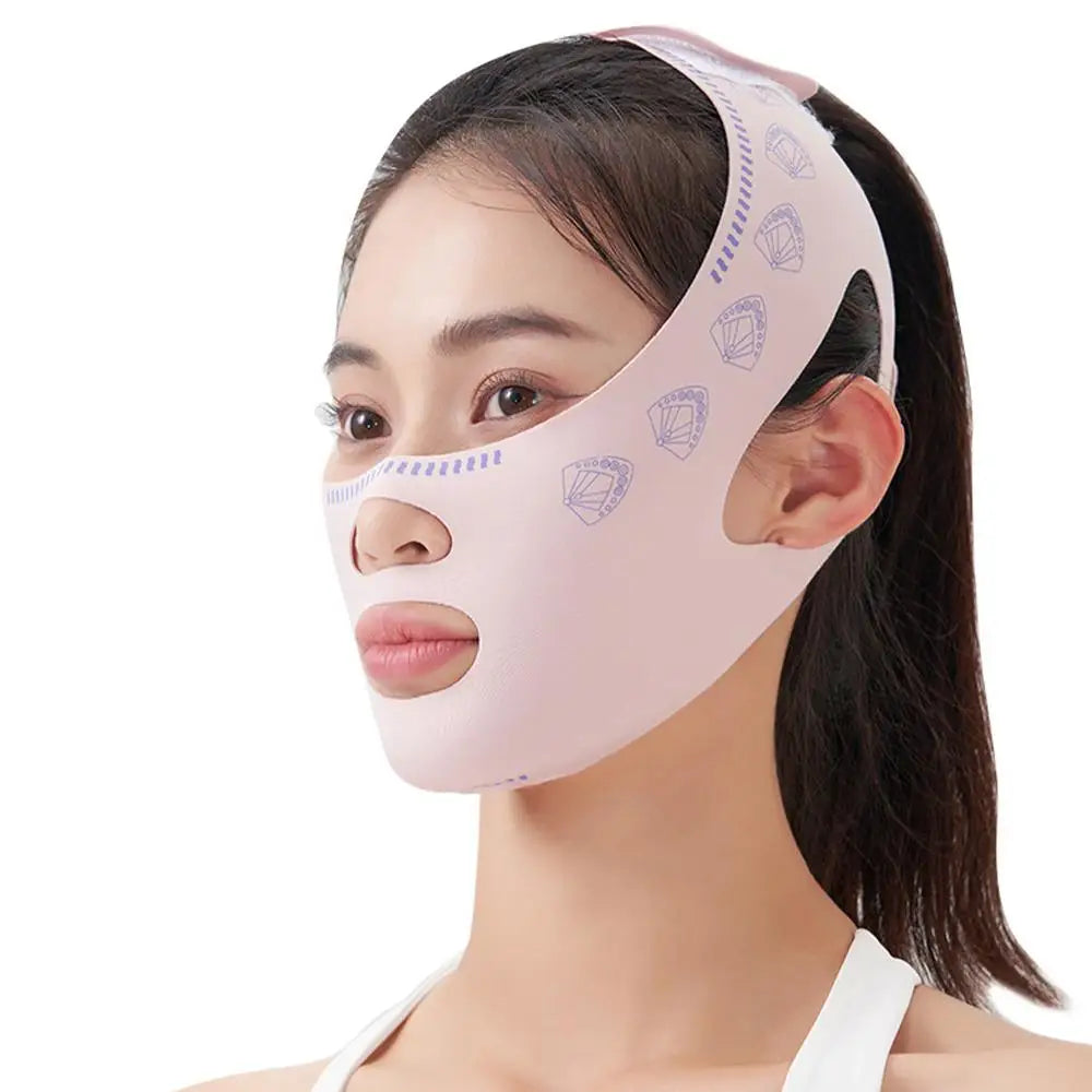 Masque de lifting visage et menton pour affiner les joues et redessiner l’ovale