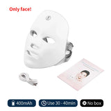 Masque LED sans fil Foreverlily 7 couleurs pour lifting et anti‑âge