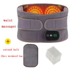Ceinture de Massage Chauffante de Relaxation, Vibration & Soutien Lombaire