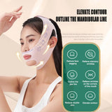Masque de lifting visage et menton pour affiner les joues et redessiner l’ovale