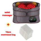 Ceinture de Massage Chauffante de Relaxation, Vibration & Soutien Lombaire