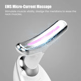 Masseur facial EMS SALORIE microcourant et lumière rouge pour lifting