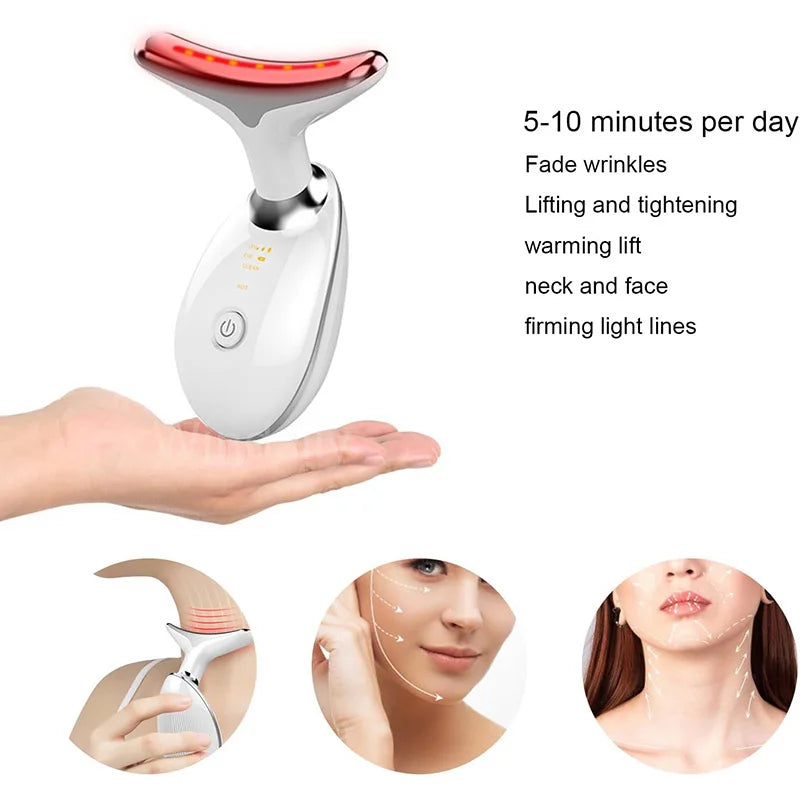 Appareil de lifting visage Abay 7 couleurs pour raffermir et lisser la peau