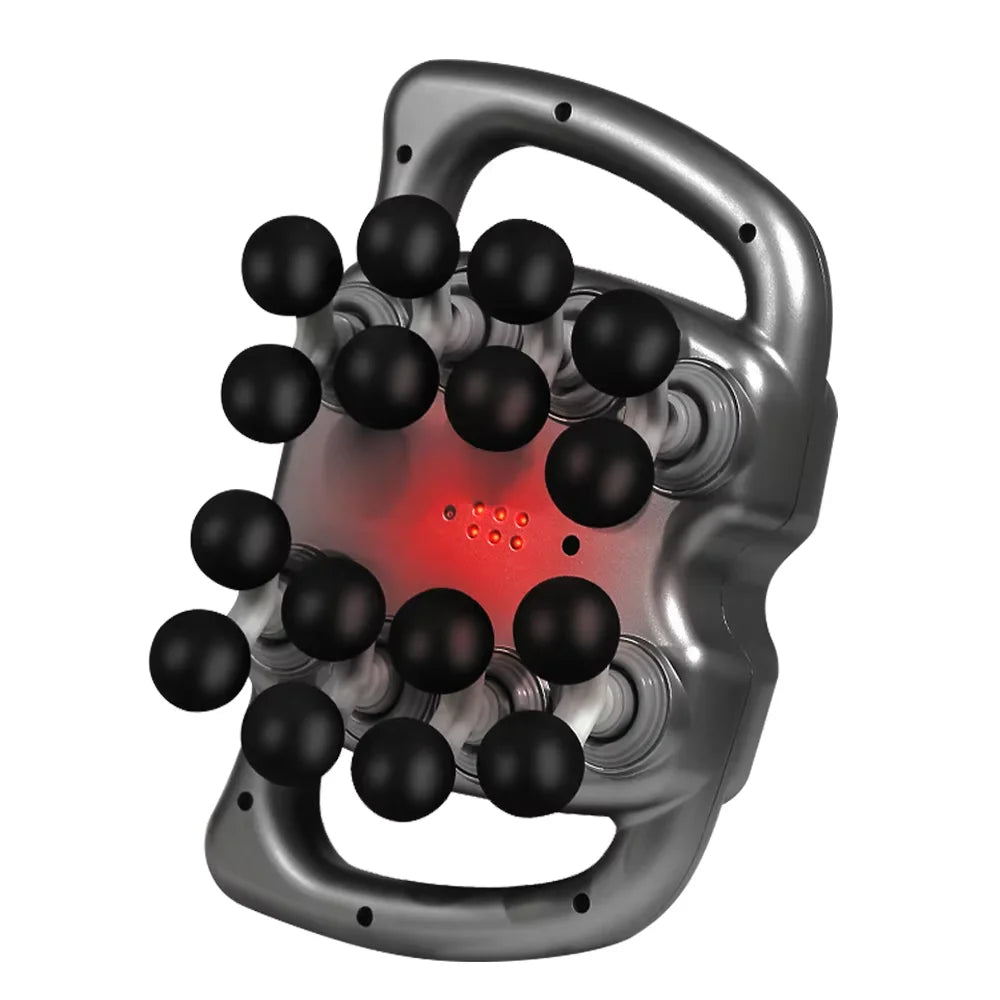 VIBELUX 2 – Pistolet de Massage avec 16 Têtes, 99 Niveaux d’Intensité, Ultra Silencieux