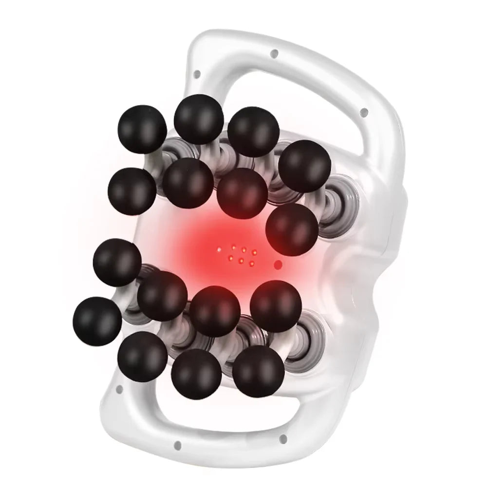 VIBELUX 2 – Pistolet de Massage avec 16 Têtes, 99 Niveaux d’Intensité, Ultra Silencieux