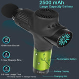 Pistolet de Massage 24V – 12 Têtes, Percussion & Relaxation Musculaire