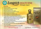 Vin Longrich Blue Wine – Énergie, Vitalité & Bien‑être naturel