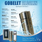 Gobelet Alcalin Longrich – Purification d’eau, Alcalinisation & Bien‑être