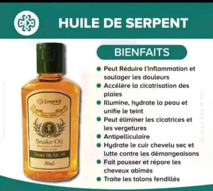 Huile de Serpent & Gel de Serpent Longrich – Anti‑douleur, Réparateur & 2‑en‑1