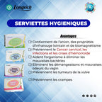 Serviettes Hygiéniques Longrich – Anti‑bactériennes, Ultra‑absorbantes & Confort 24h