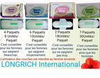 Serviettes Hygiéniques Longrich – Anti‑bactériennes, Ultra‑absorbantes & Confort 24h