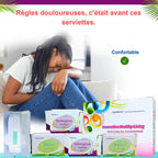 Serviettes Hygiéniques Longrich – Anti‑bactériennes, Ultra‑absorbantes & Confort 24h