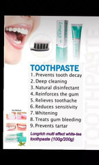 Pack Longrich 2‑en‑1 : Dentifrice White Tea + Spray Anti‑Mauvaise Haleine