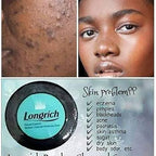Savon Longrich Bamboo Charcoal – Anti‑acné, Anti‑taches & Purifiant naturel