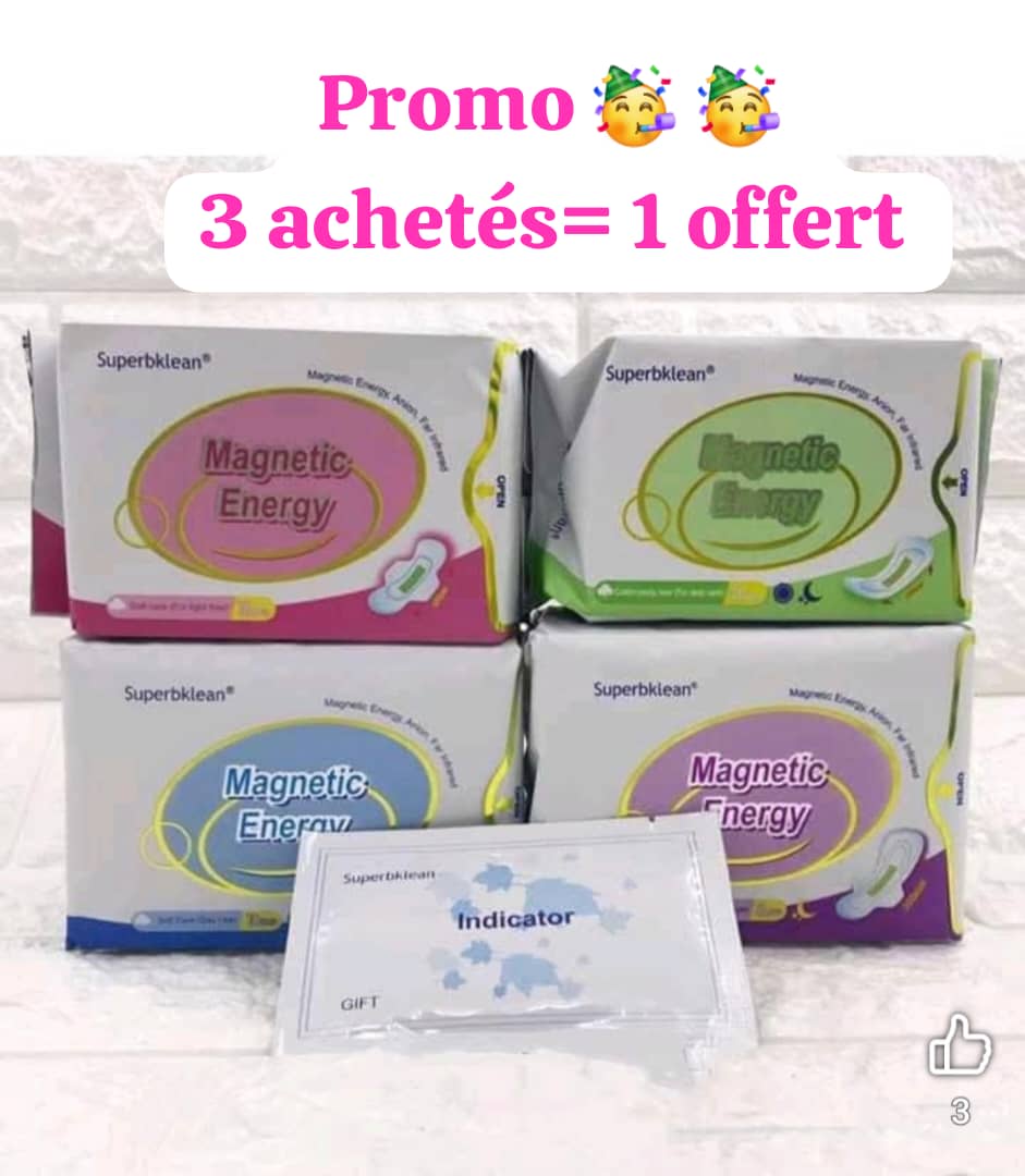 Serviettes Hygiéniques Longrich – Anti‑bactériennes, Ultra‑absorbantes & Confort 24h