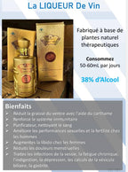 Vin Longrich Blue Wine – Énergie, Vitalité & Bien‑être naturel