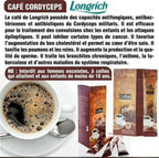 Café Longrich au Cordyceps – Énergie, Immunité & Vitalité Naturelle