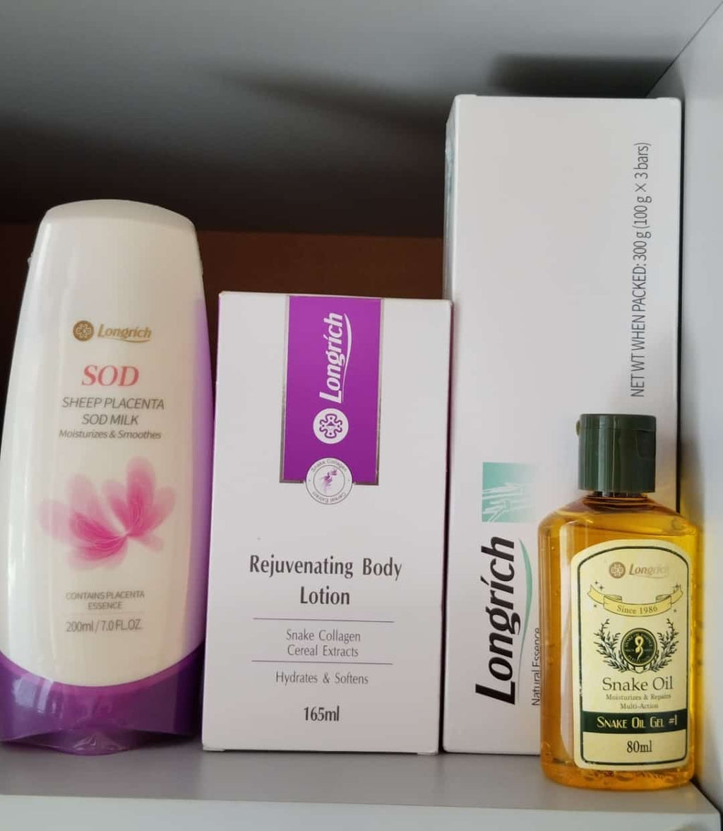 Pack 2‑en‑1 Longrich – Gel Douche & Lait de Toilette et Hydratation & Soin Complet