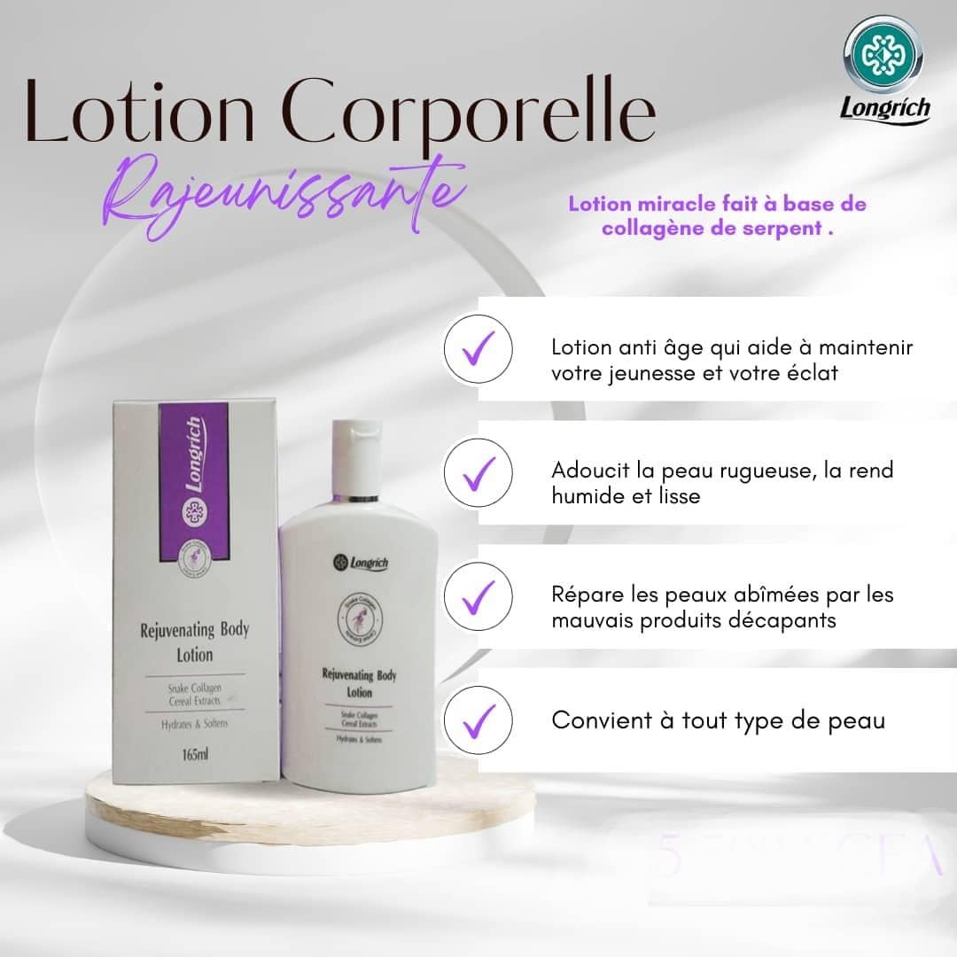 Pack 2‑en‑1 Longrich – Gel Douche & Lait de Toilette et Hydratation & Soin Complet