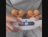 VIBELUX 2 – Pistolet de Massage avec 16 Têtes, 99 Niveaux d’Intensité, Ultra Silencieux